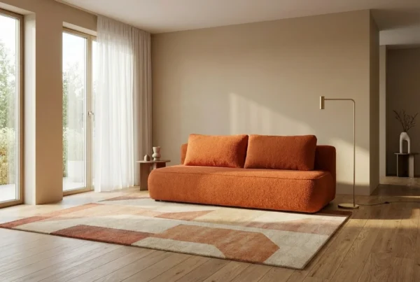 The Couch No. 2, CM-01, front view - handcrafted furniture by EWAcompany