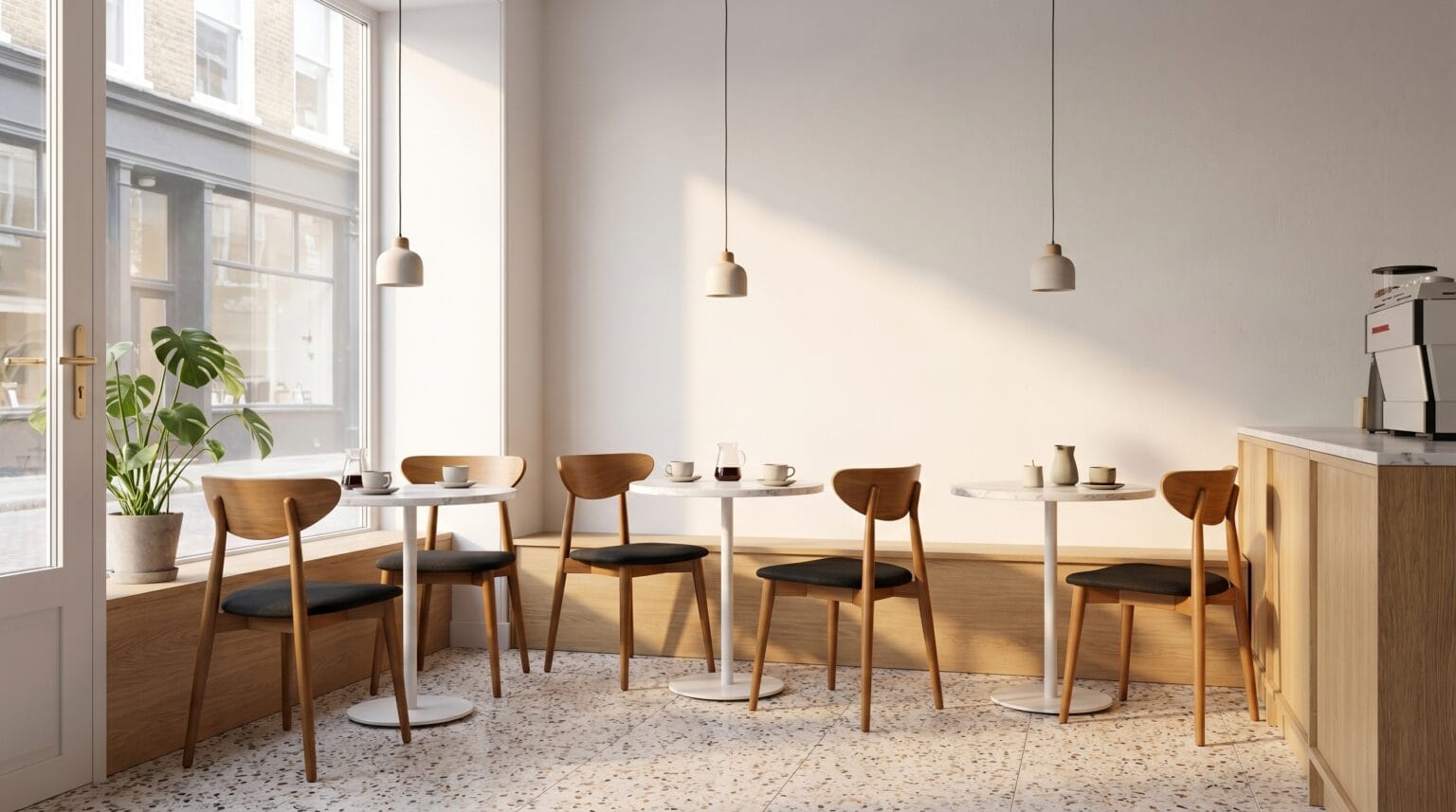 Custom furniture for cafés, restaurants and commercial interiors by EwaCompany