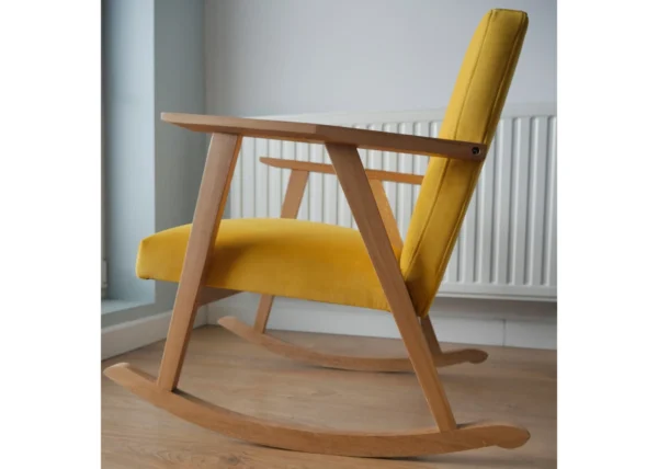 The Rocking Chair No. 4, MV-06, front view - handcrafted furniture by EWAcompany