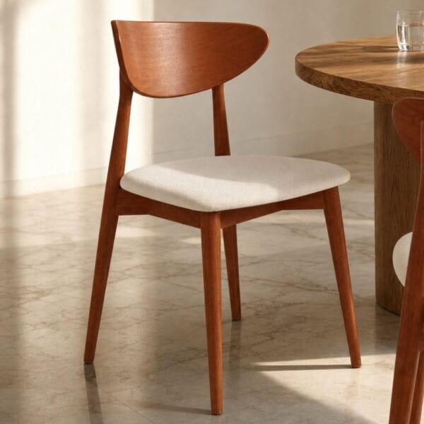 The Chair No. 2, front view - handcrafted furniture by EWAcompany