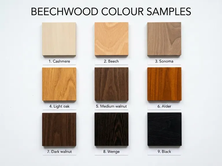 Wood finishes and natural wood options by EwaCompany