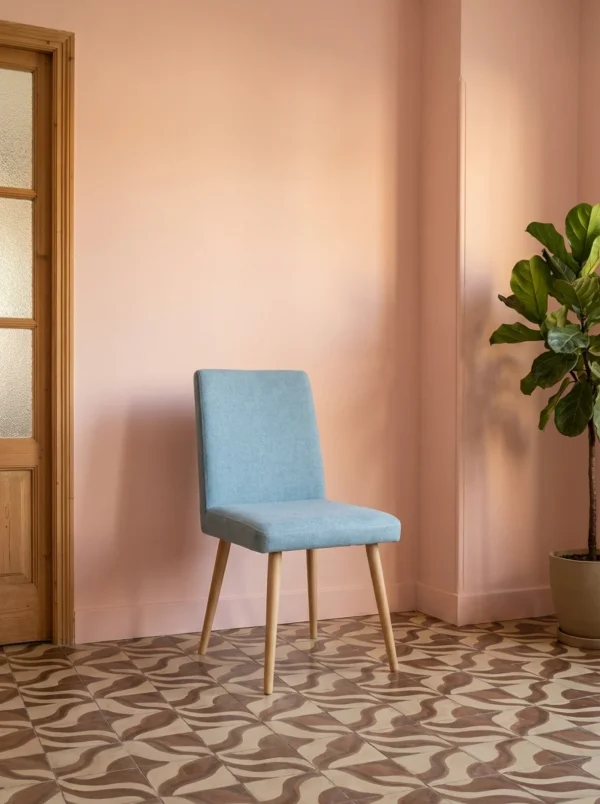 The Chair No. 4, Beech, front view - handcrafted furniture by EWAcompany