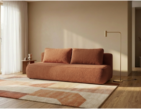 The Couch No. 2 Chenille Sofa Bed - view 3