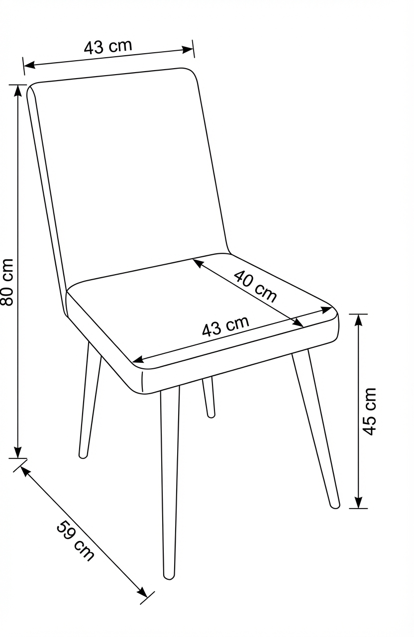 The Chair No. 4, Beech, upholstery detail - handcrafted furniture by EWAcompany