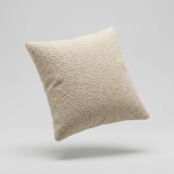 Bouclé upholstery fabric swatch — EWAcompany