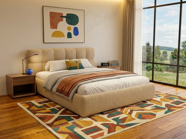 The Bed No. 9 Upholstered Storage Bed