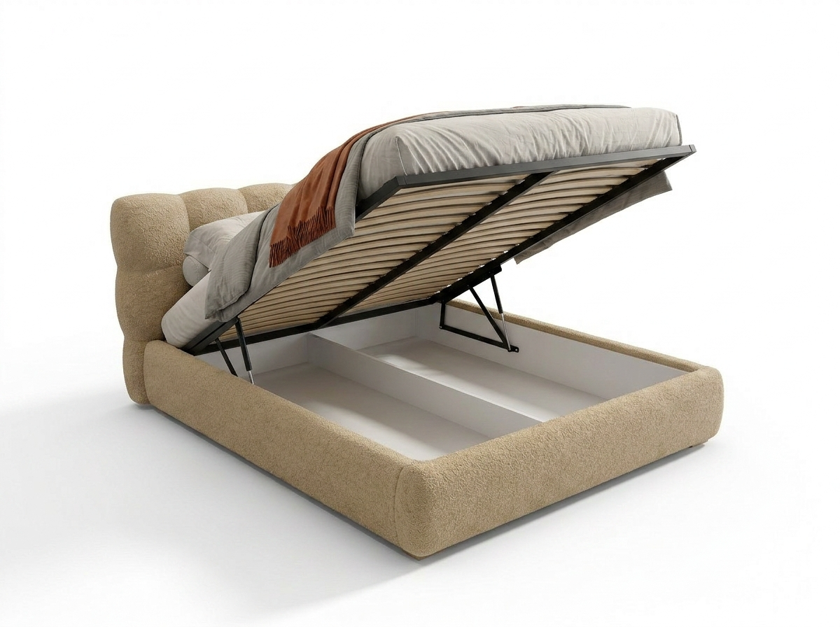 The Bed No. 9 Upholstered Storage Bed - view 3